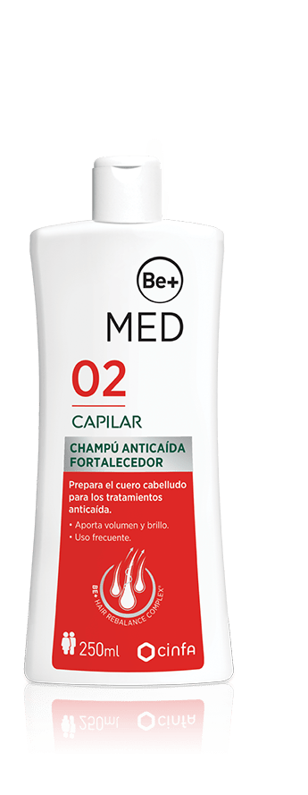 BE+ MED CAPILAR CHAMPU ANTICAIDA FORTALECEDOR 1 ENVASE 250 ML