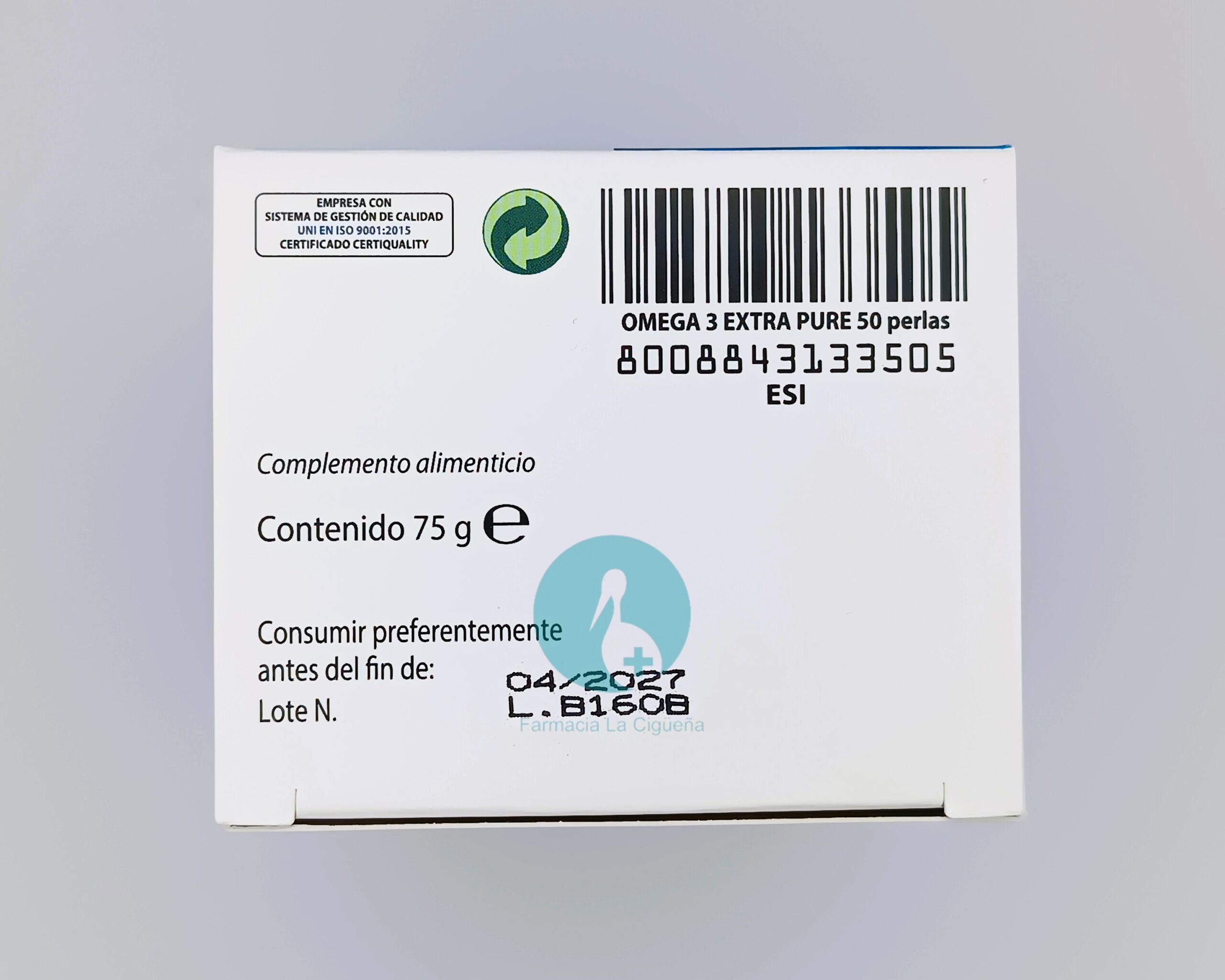 OMEGA 3 EXTRA 50 PERLAS DE 1G ESI