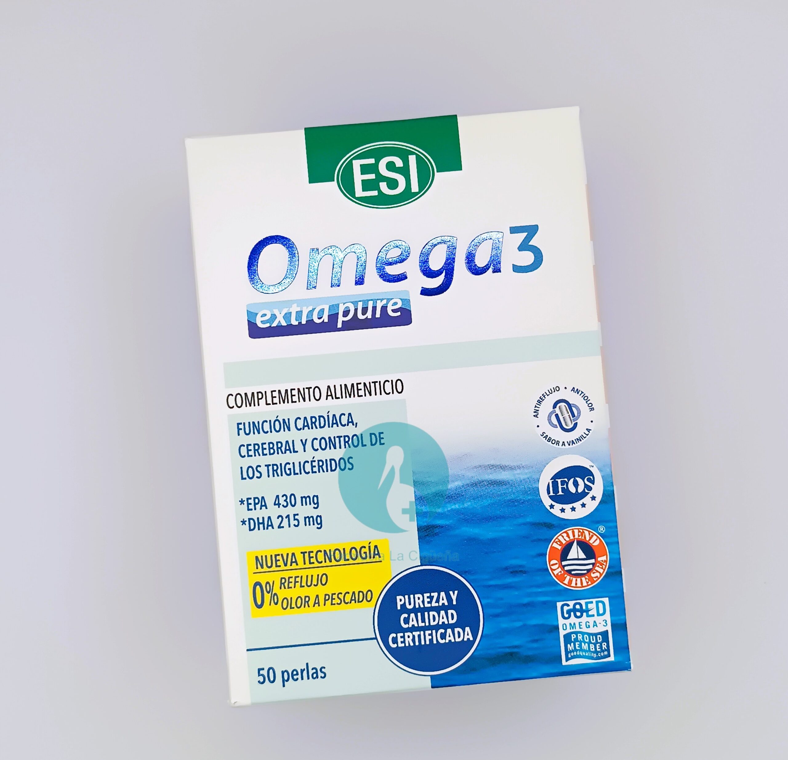 OMEGA 3 EXTRA 50 PERLAS DE 1G ESI