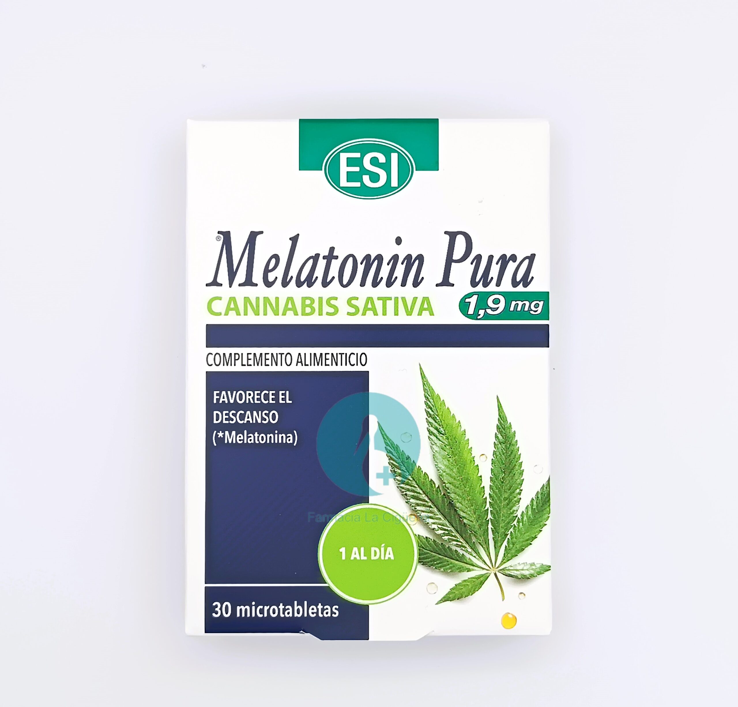 MELATONINA PURA 1.90MG+CANNABIS ESI 30MTABLET