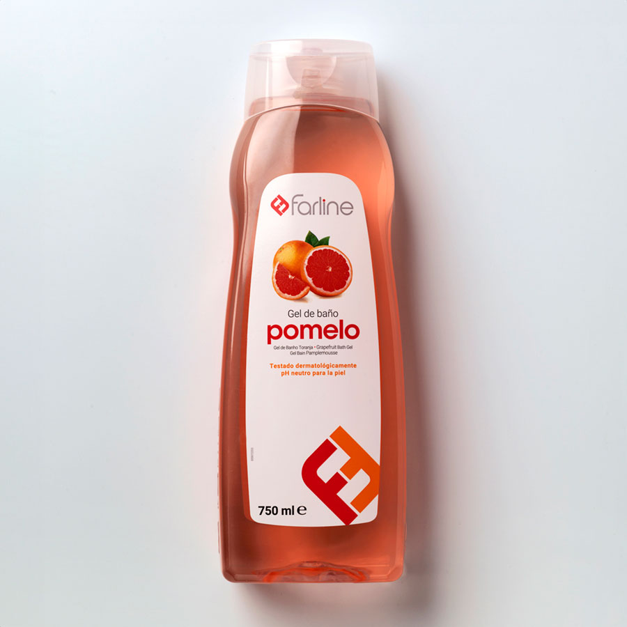 FARLINE GEL DE BAÑO POMELO 1 ENVASE 750 ML