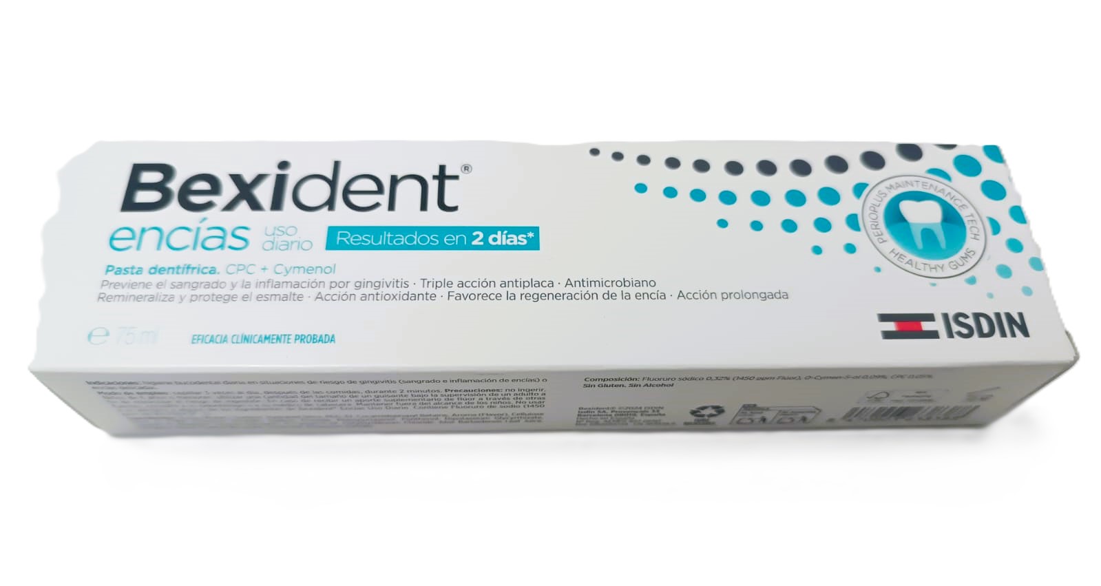 BEXIDENT ENCIAS USO DIARIO PASTA DENTRIFICA 1 ENVASE 75 ML