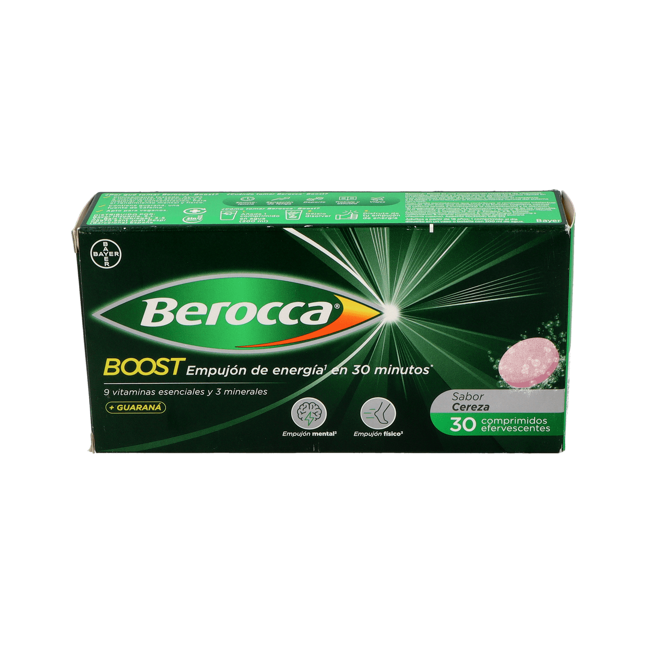 BEROCCA BOOST 30 COMPRIMIDOS EFERVESCENTES