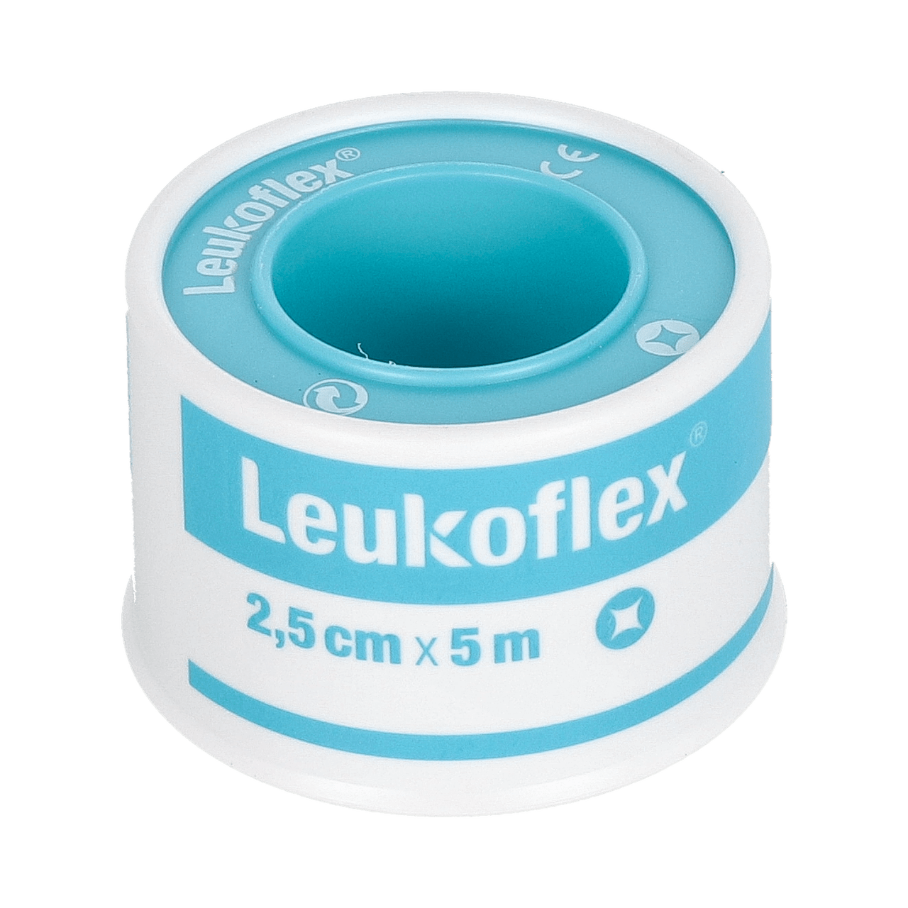 ESPARADRAPO HIPOALERGICO LEUKOFLEX 1 UNIDAD 5 M X 2,5 CM