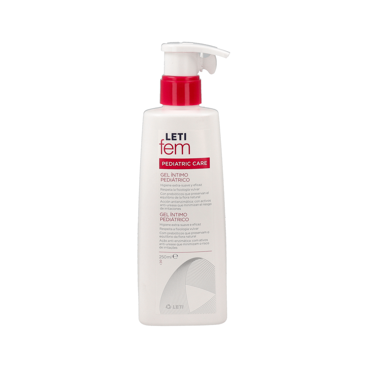 LETIFEM PAEDIATRIC GEL INTIMO 1 ENVASE 250 ML