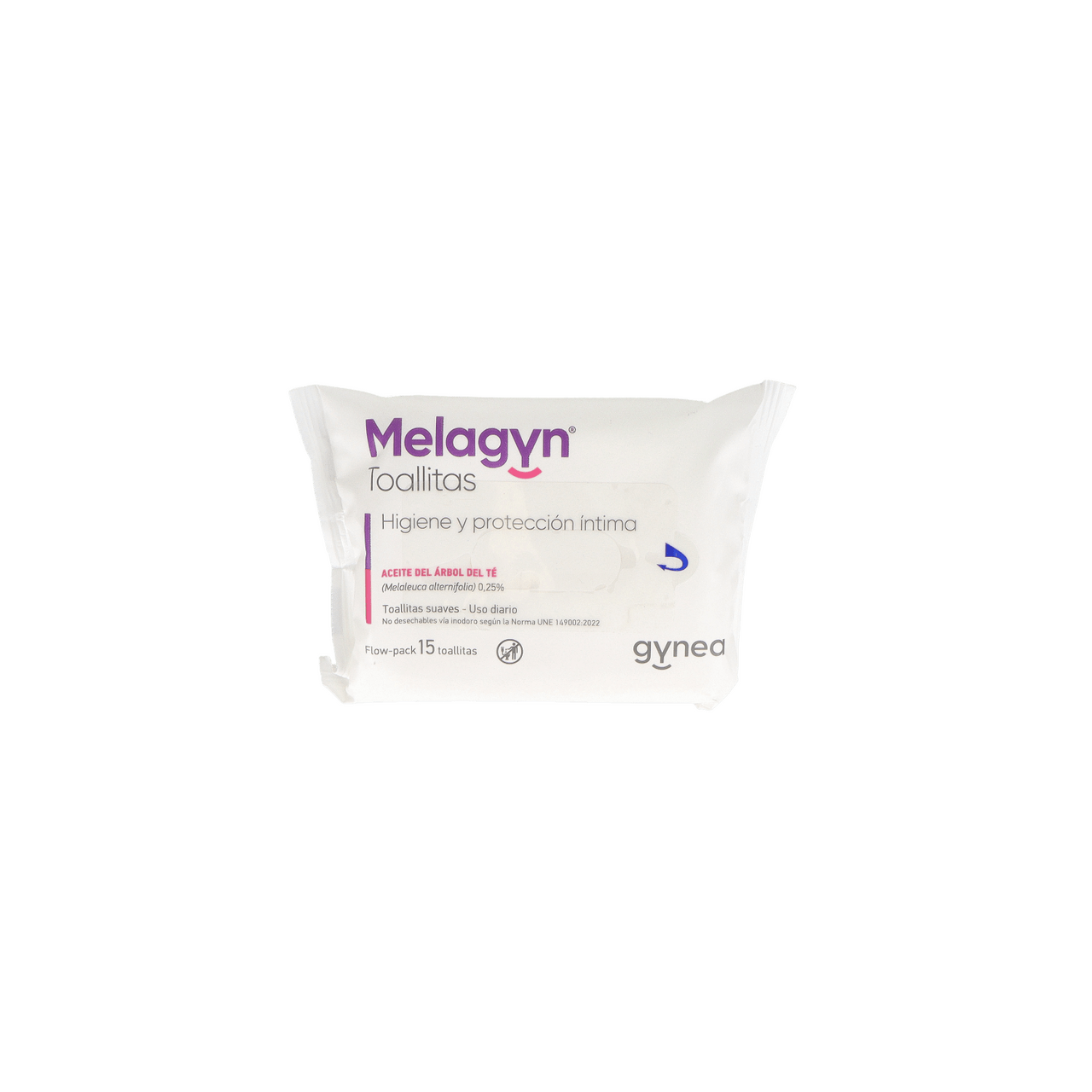 MELAGYN TOALLITAS 15 UNIDADES FLOW PACK