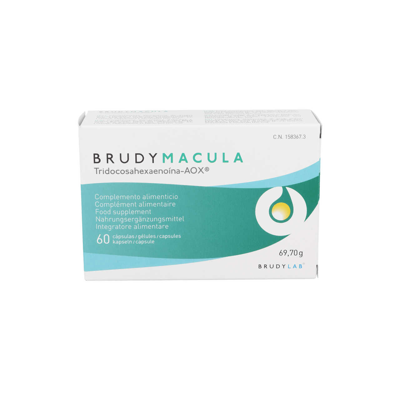 BRUDY MACULA 60 CAPSULAS