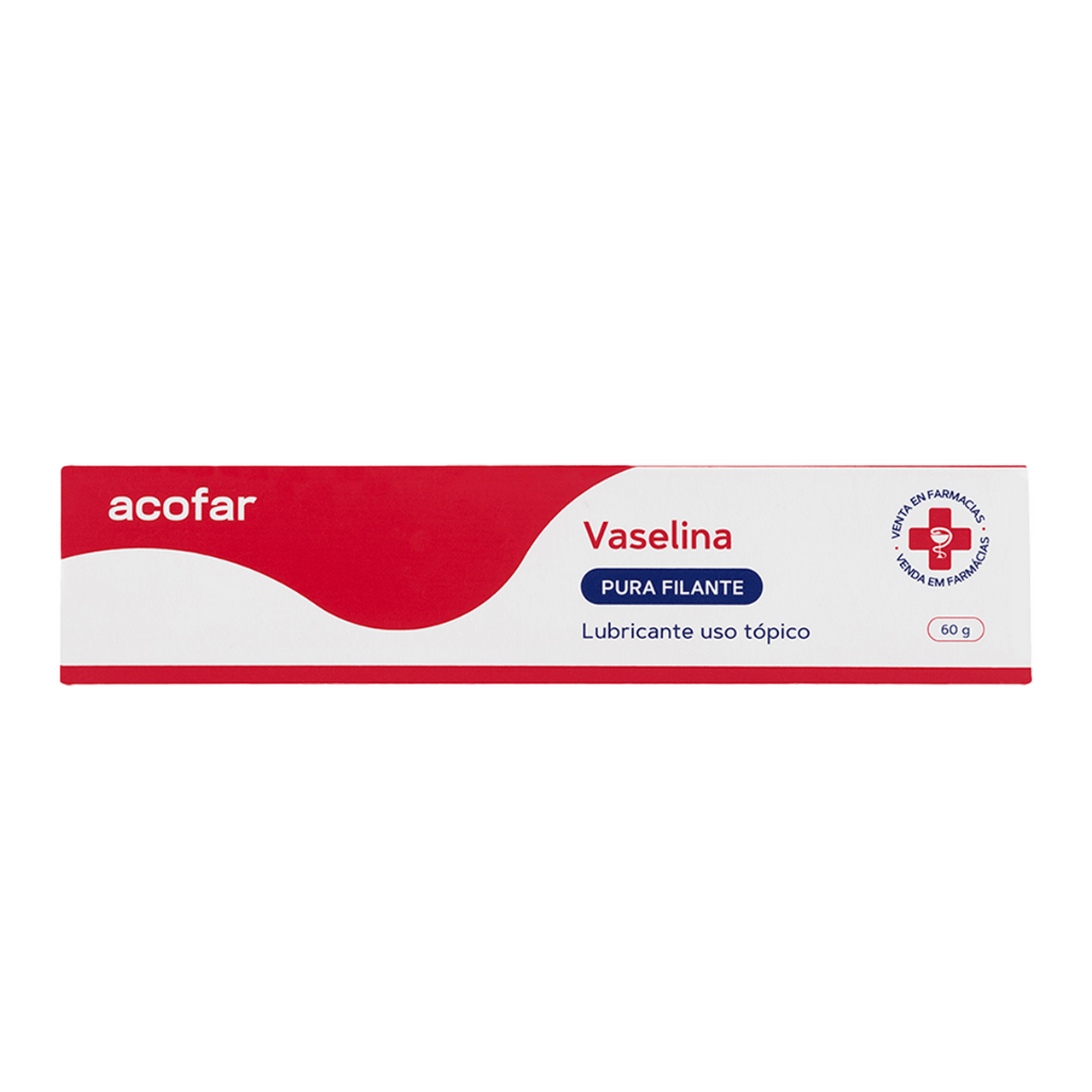 ACOFAR VASELINA PURA FILANTE 1 TUBO 60 G