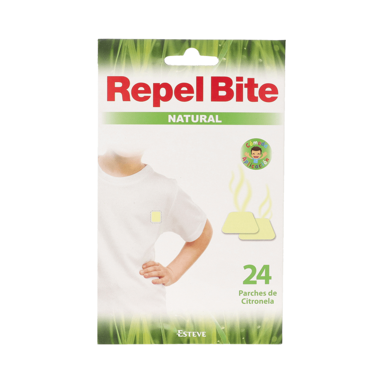 REPEL BITE NATURAL PARCHES ROPA CON CITRONELLA 24 APLICACIONES