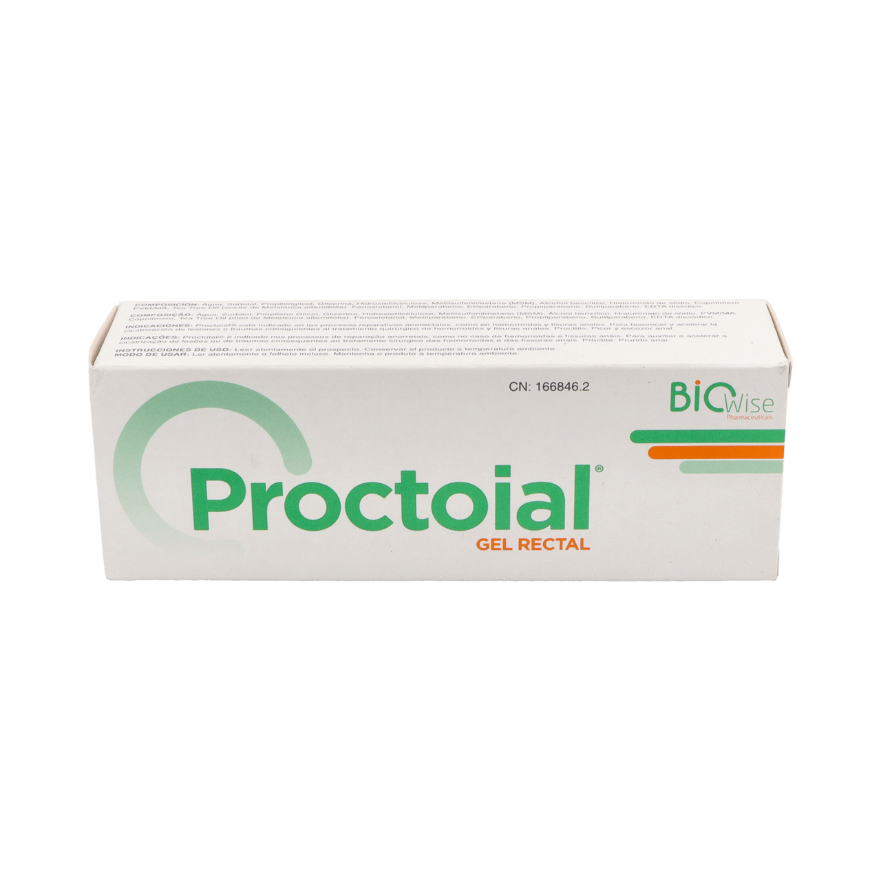 PROCTOIAL GEL RECTAL 1 ENVASE 30 ML CON APLICADOR