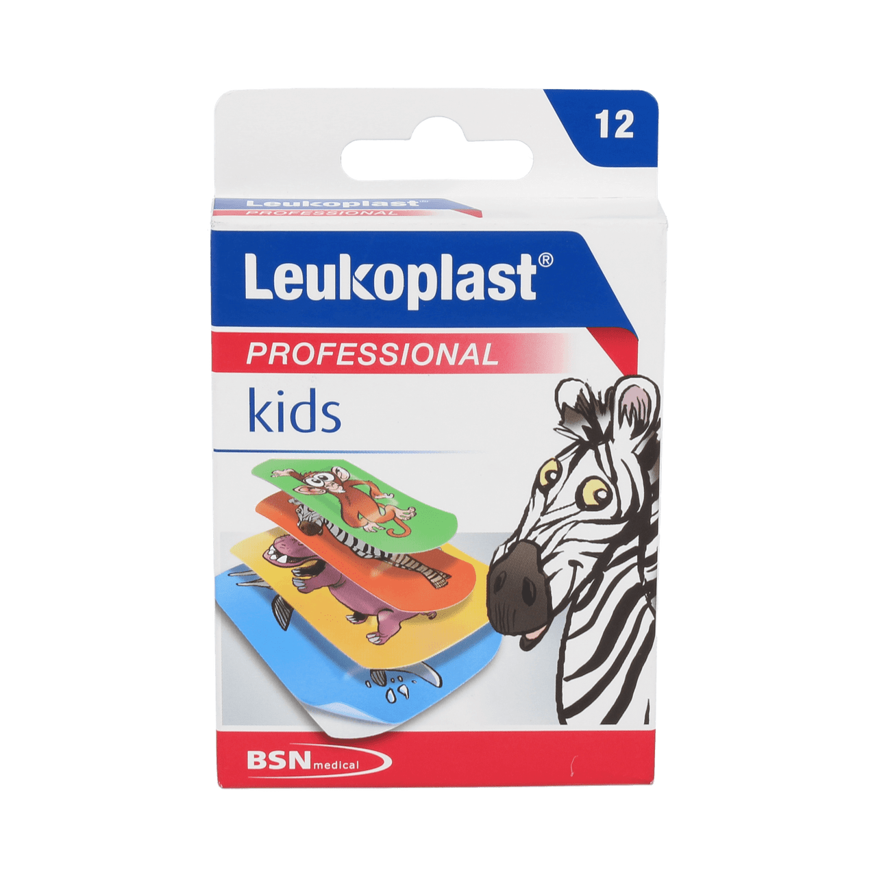 LEUKOPLAST KIDS ZOO APOSITO ADHESIVO 12 UNIDADES SURTIDO