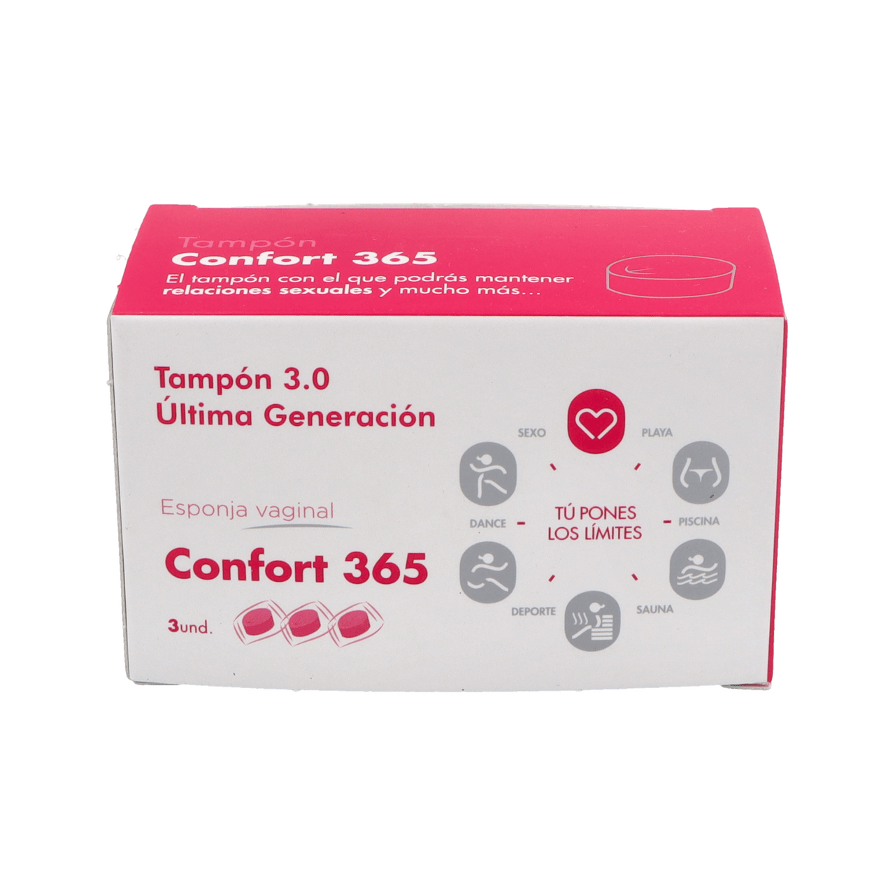 TAMPONES VALUE+ CONFORT 365 3 TAMPONES