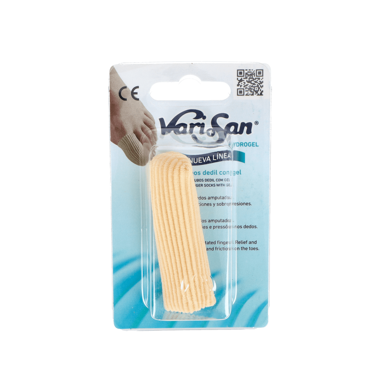 DEDIL TUBO CON GEL HYDROGEL VARISAN 1 UNIDAD TALLA GRANDE