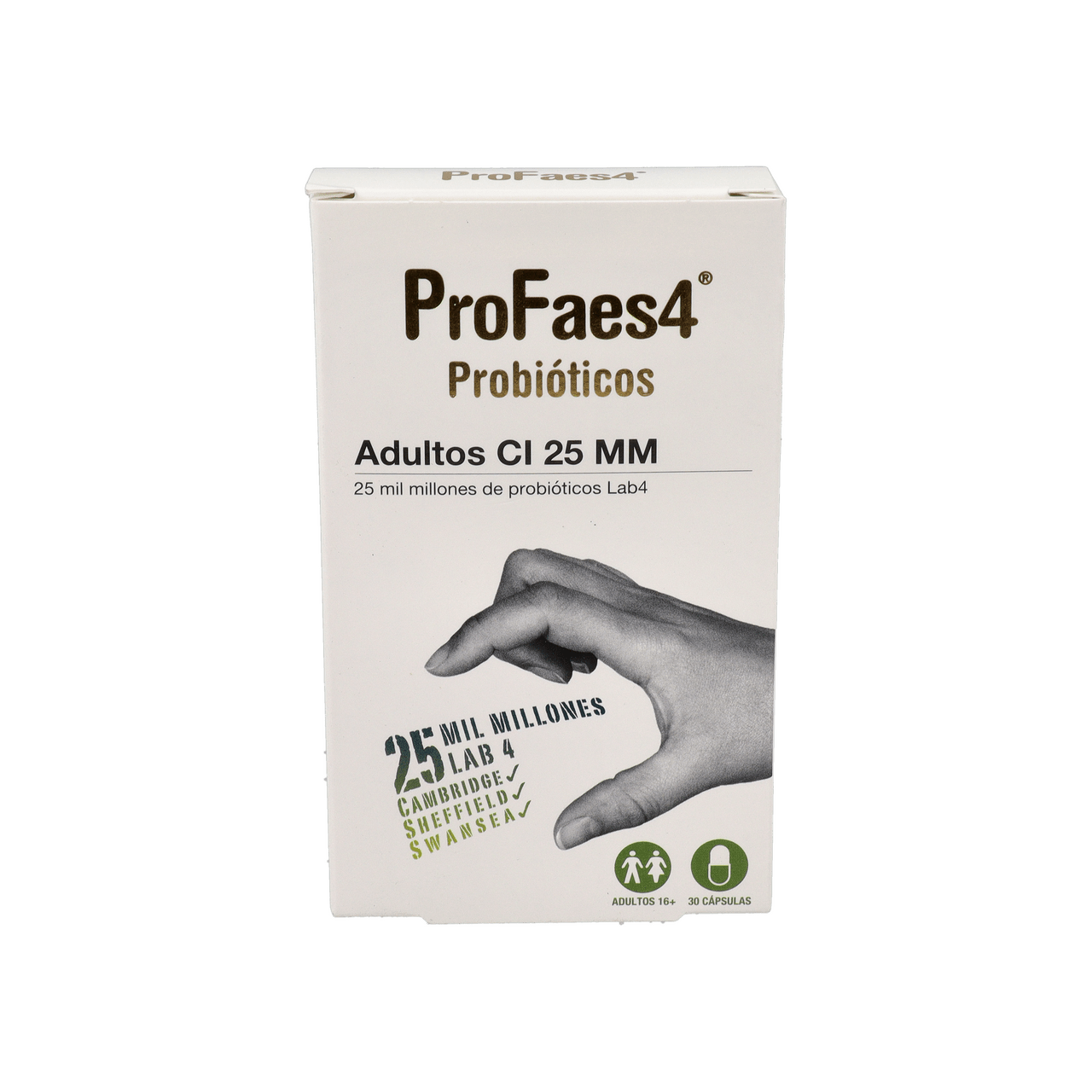 PROFAES ADULTOS CI 25 MM 30 CAPSULAS
