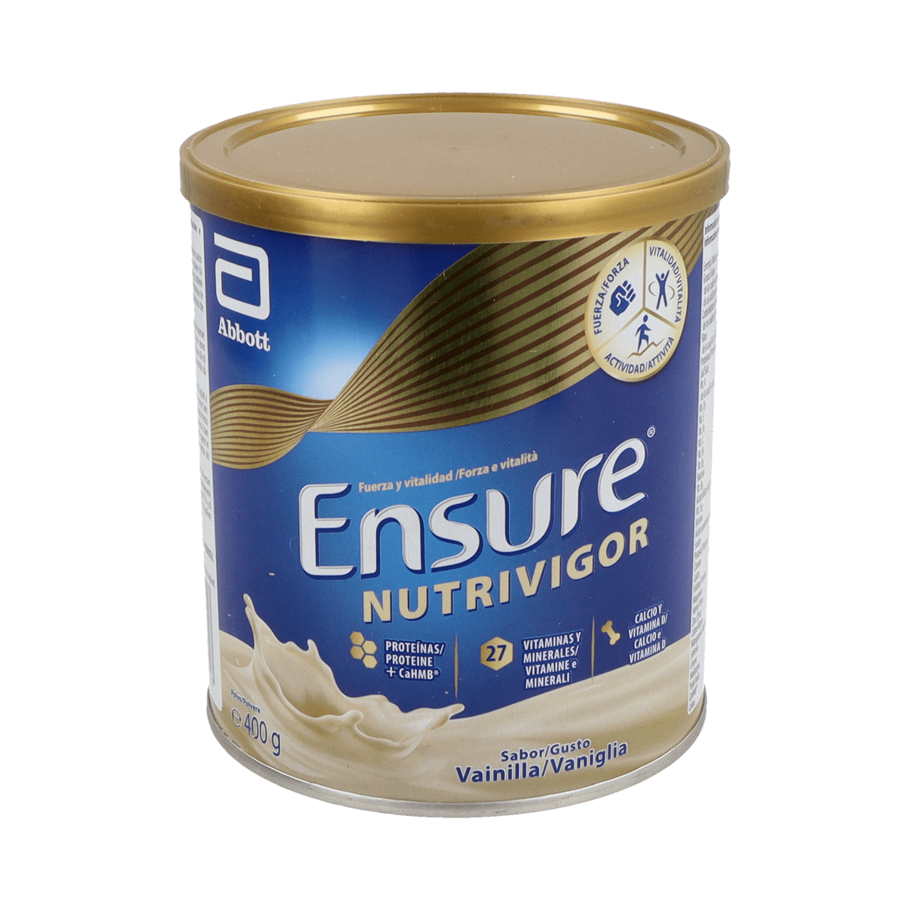 ENSURE NUTRIVIGOR 1 LATA 400 G SABOR VAINILLA