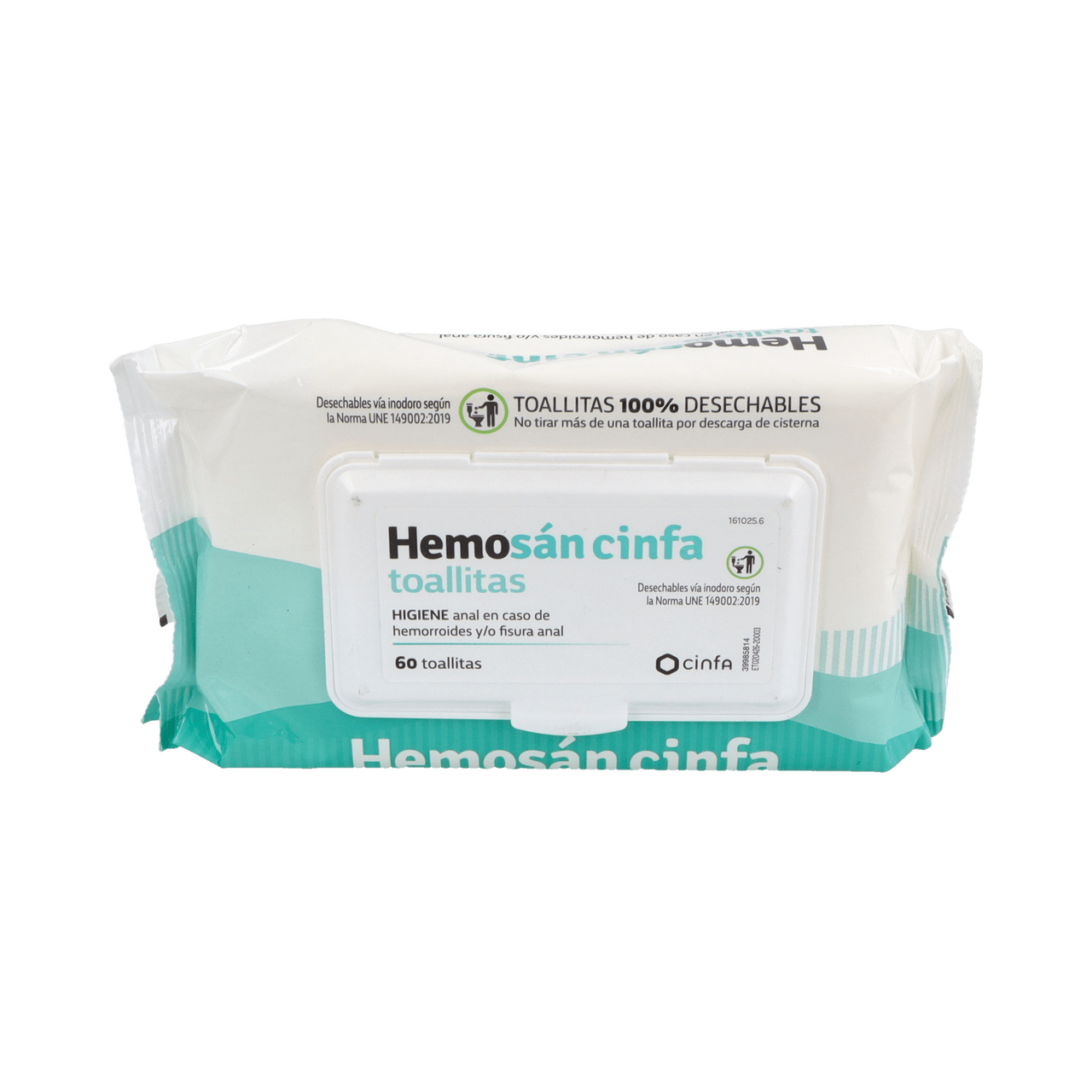 HEMOSAN CINFA 60 TOALLITAS