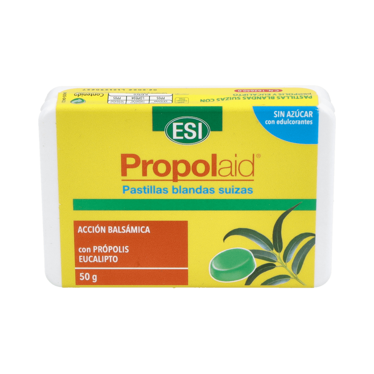 PROPOLAID PASTILLA BLANDA ESI 1 ENVASE 50 G SABOR EUCALIPTUS