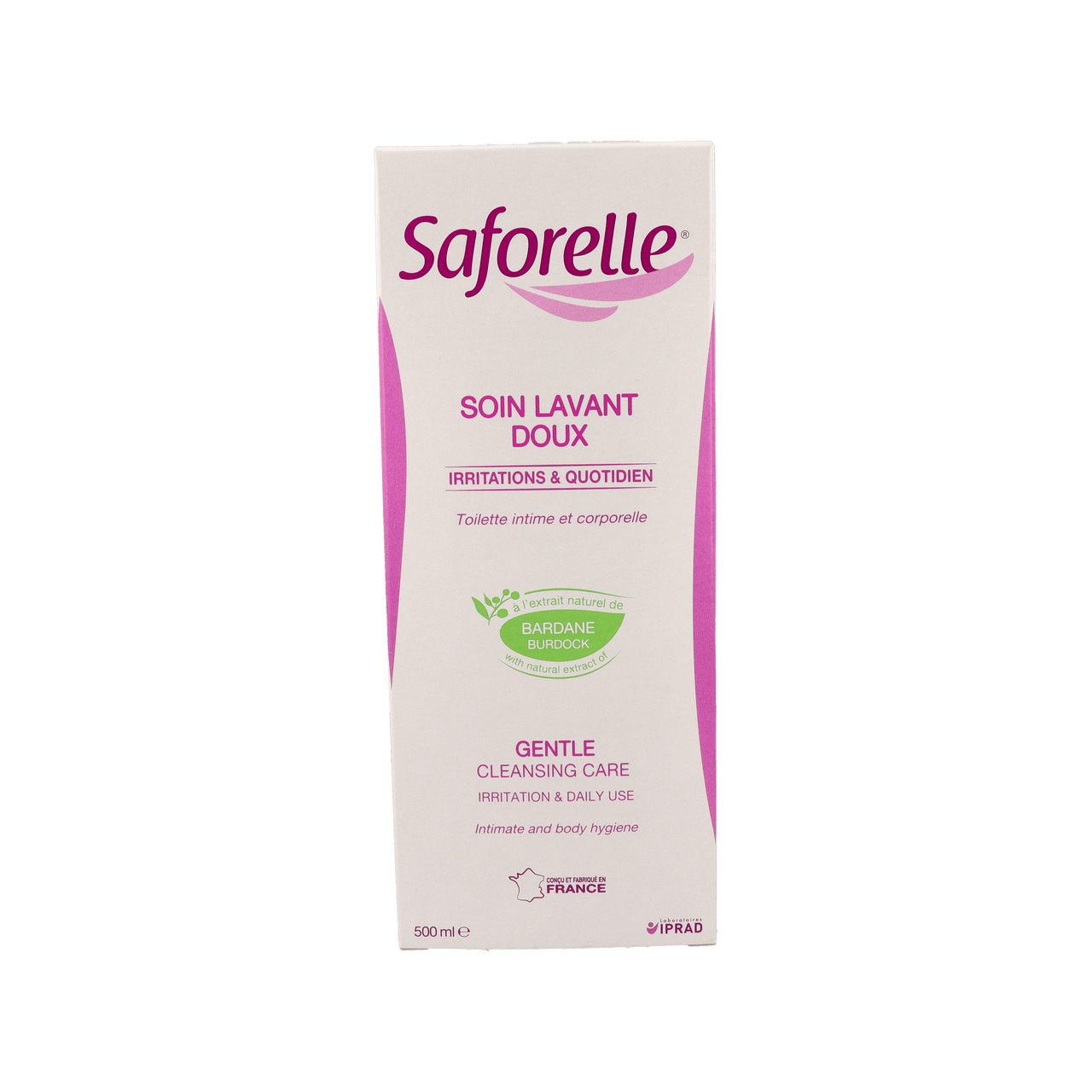 SAFORELLE GEL INTIMO SUAVE & CALMANTE 1 ENVASE 500 ML