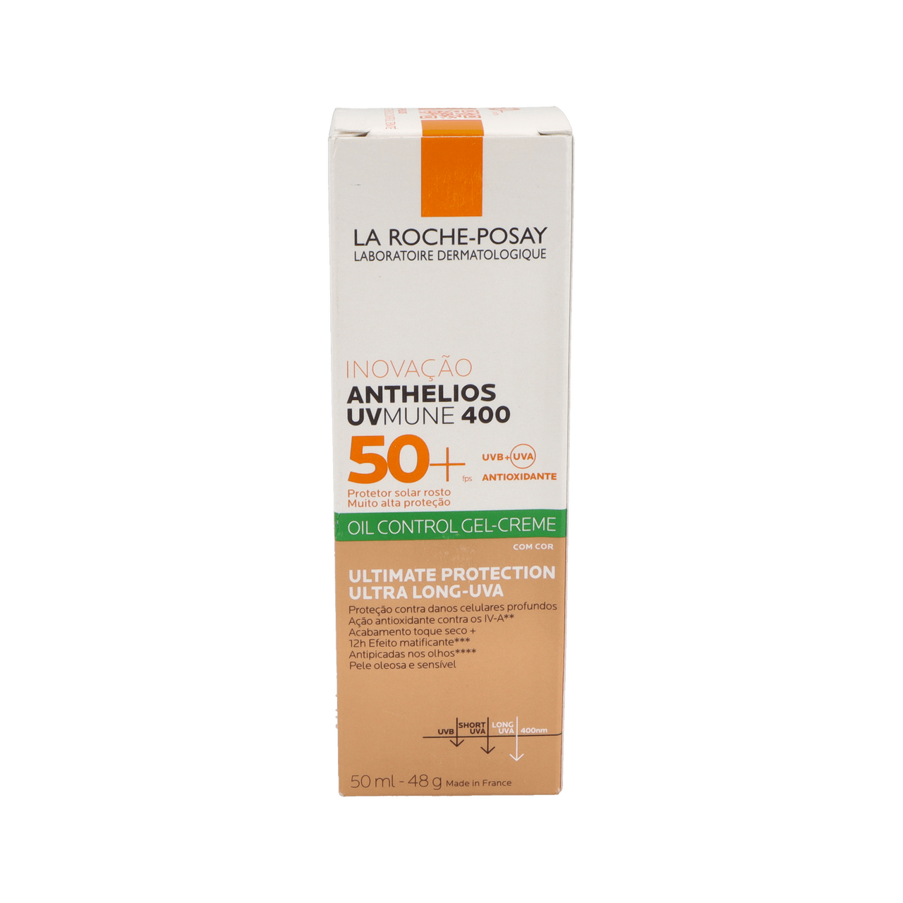 ANTHELIOS OIL CONTROL GEL CREME UV MUNE 400 SPF 50+ 1 ENVASE 50 ML