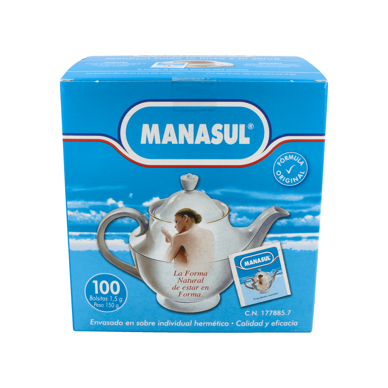 MANASUL TE 100 BOLSITAS 1,5 G