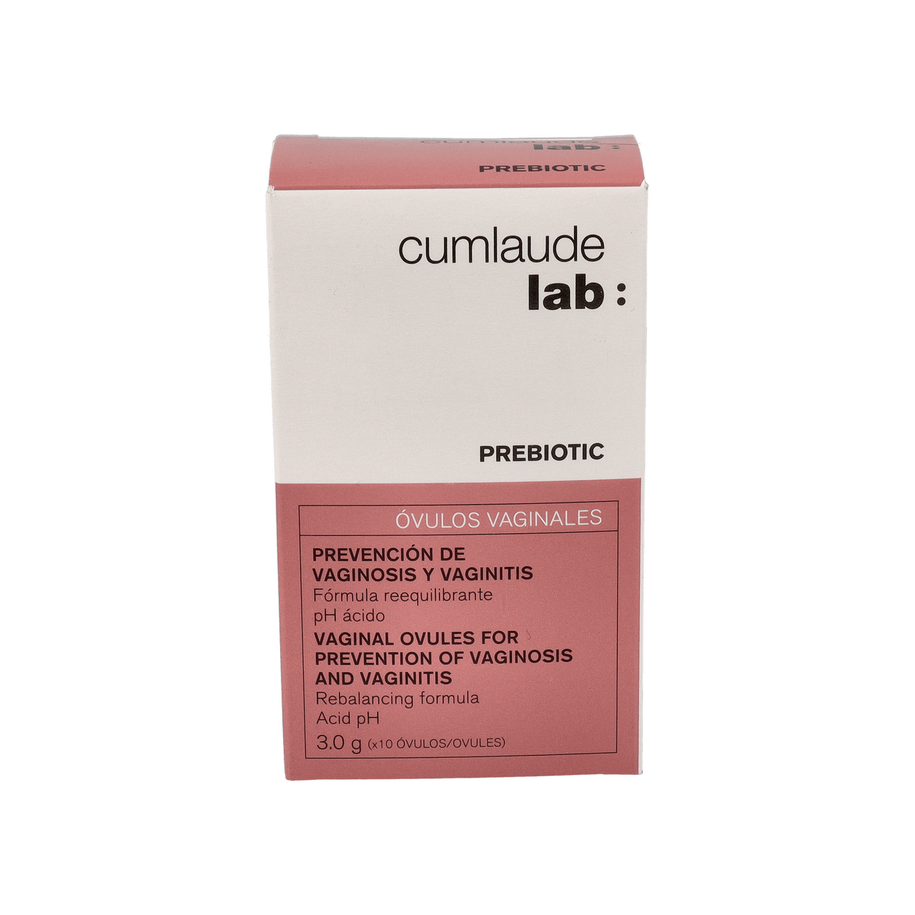 CUMLAUDE LAB: PREBIOTIC OVULOS 10 OVULOS VAGINALES