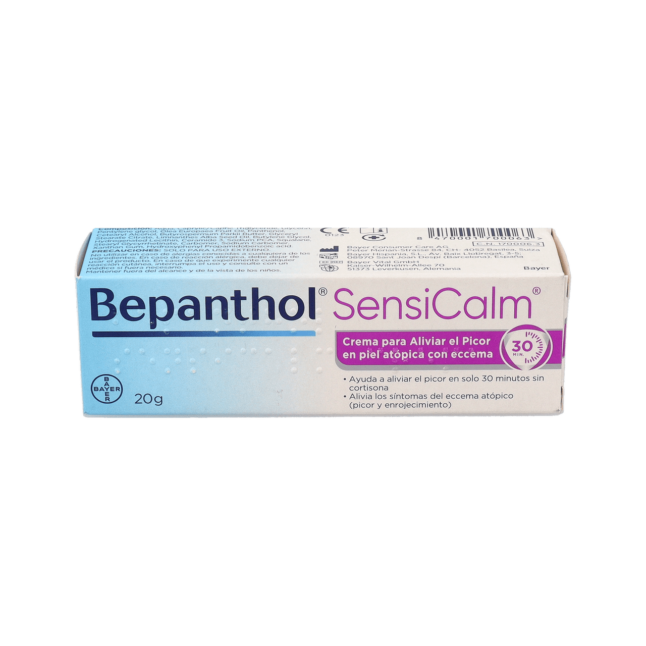 BEPANTHOL SENSICALM CREMA 1 TUBO 20 G