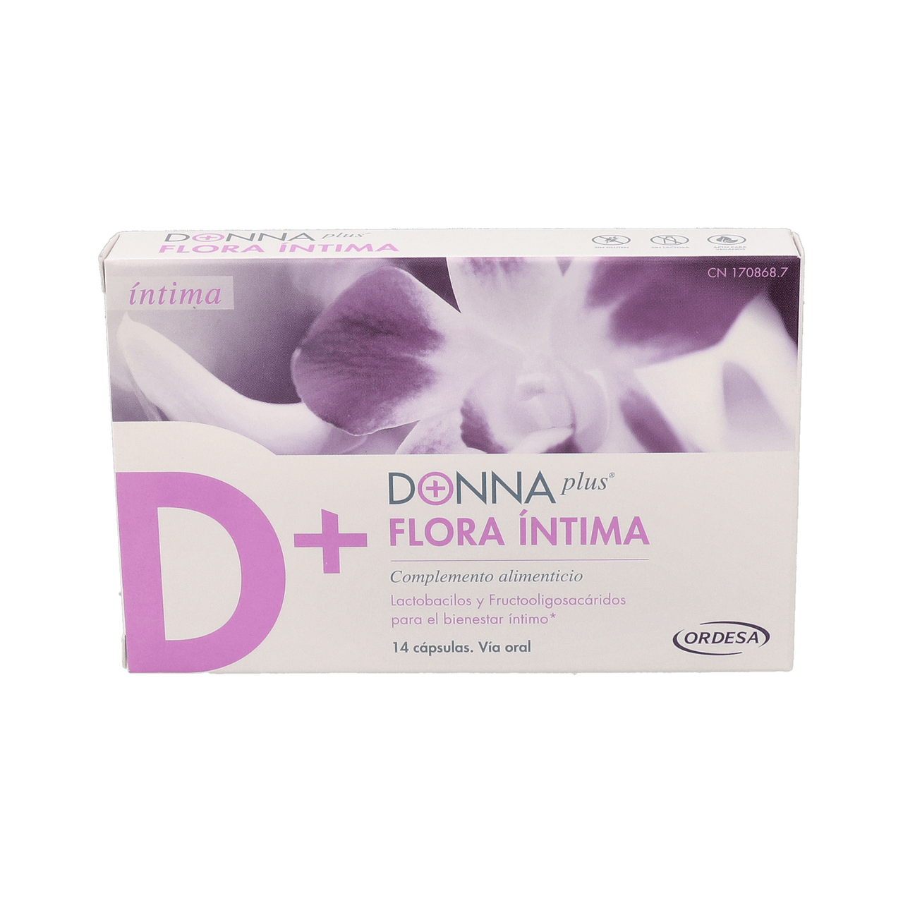 DONNA PLUS+ FLORA INTIMA 14 CAPSULAS