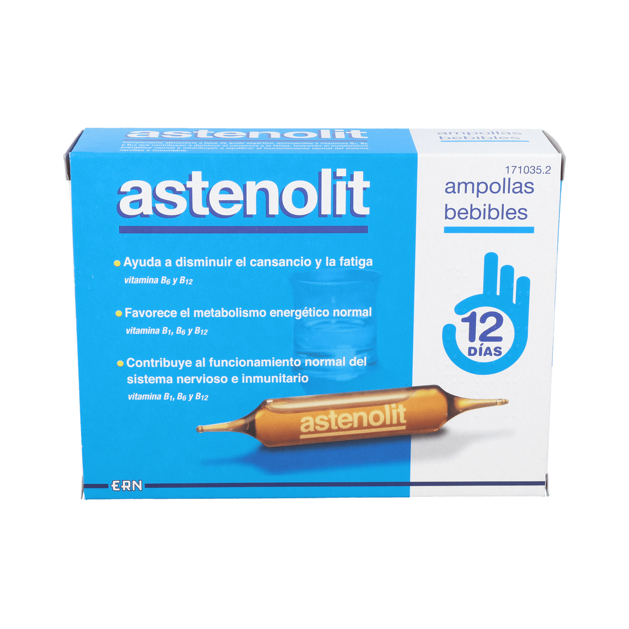 ASTENOLIT 12 AMPOLLAS BEBIBLES 10 ML