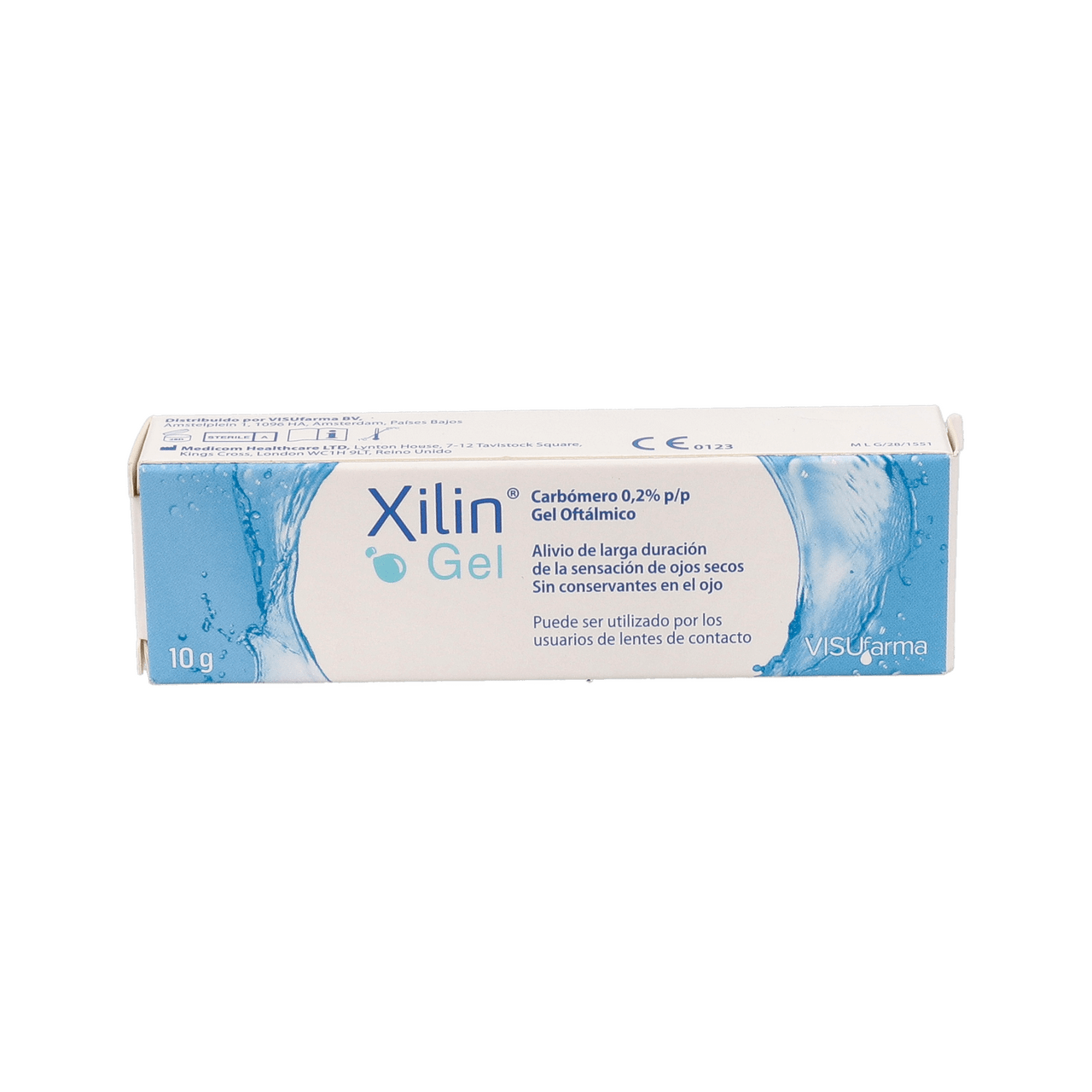 XILIN GEL ESTERIL MULTIDOSIS 1 TUBO 10 G