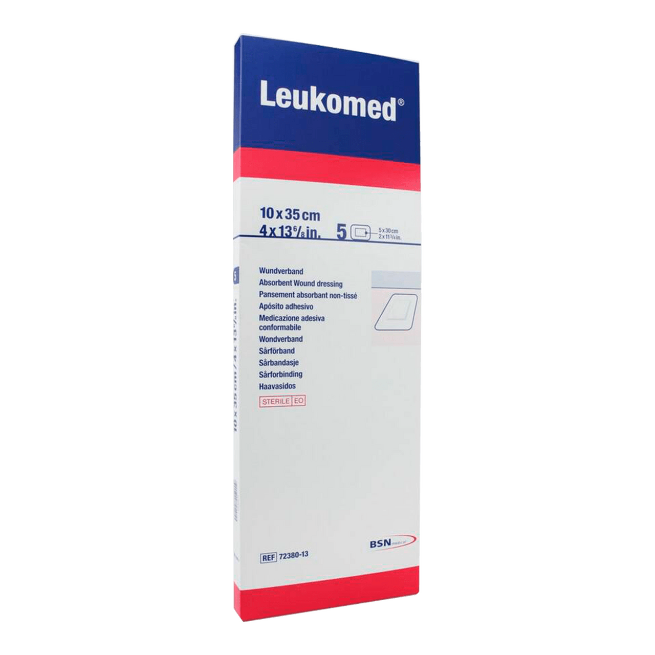 APOSITO ESTERIL ADHESIVO LEUKOMED 5 UNIDADES 35 X 10 CM