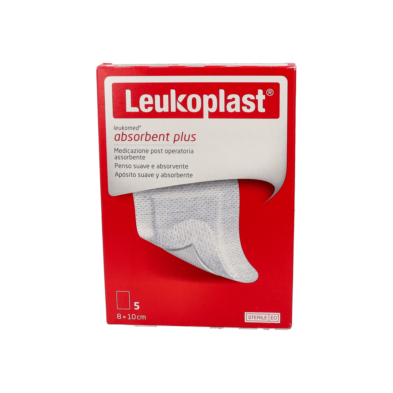 APOSITO ESTERIL ADHESIVO LEUKOMED 5 UNIDADES 10 X 8 CM