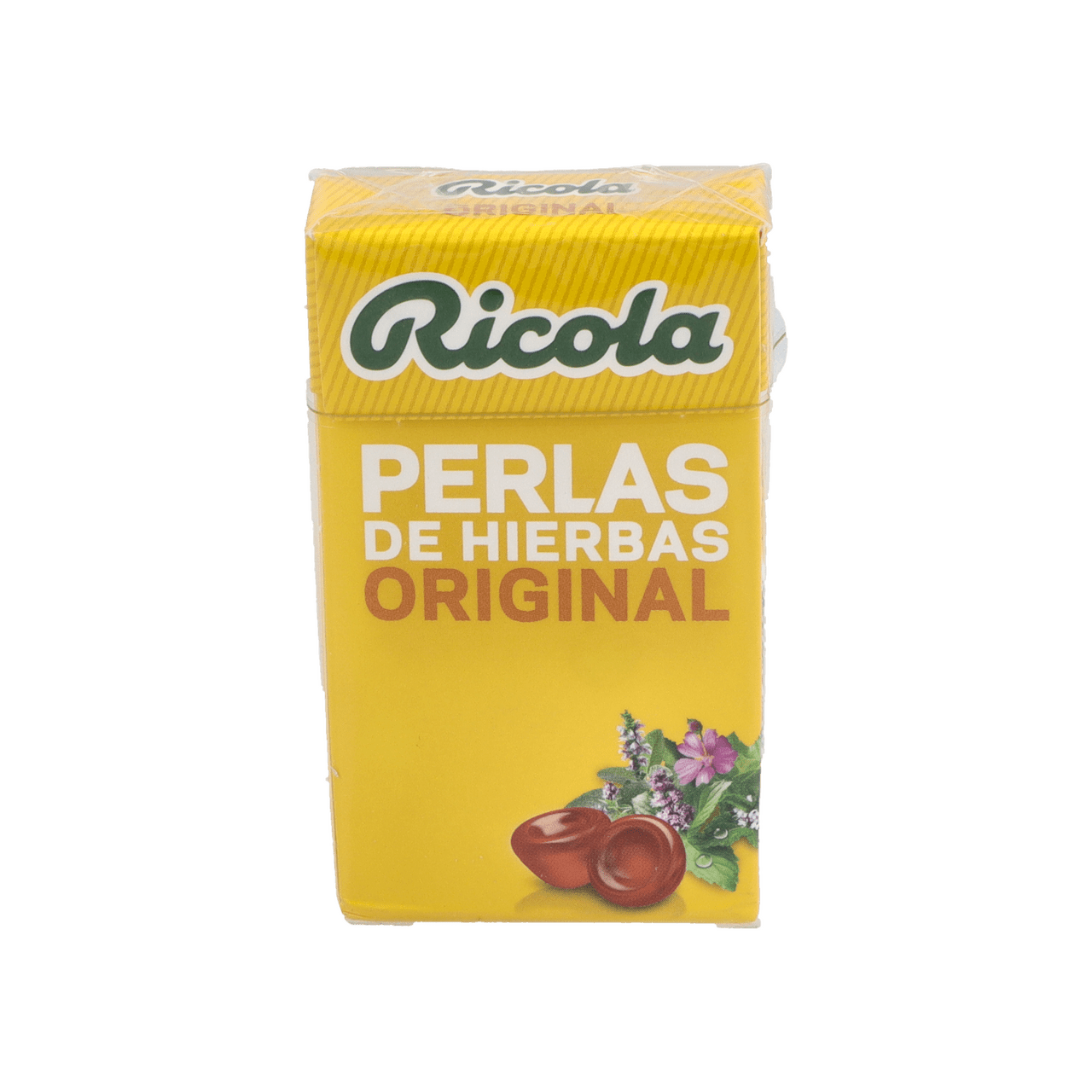 RICOLA PERLAS SIN AZUCAR HIERBAS 1 ENVASE 25 G