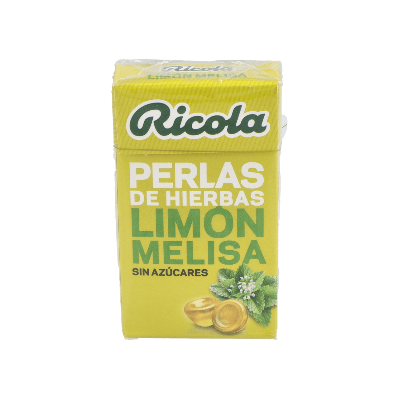 RICOLA PERLAS SIN AZUCAR 1 ENVASE 25 G SABOR LIMON