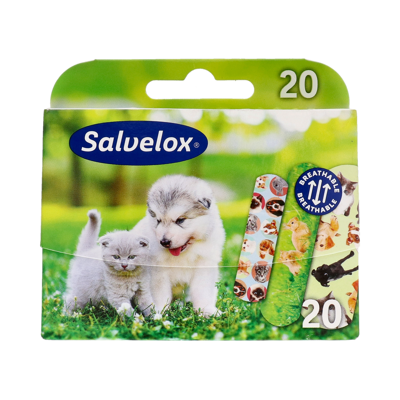 SALVELOX APOSITO ADHESIVO ANIMALS 20 UNIDADES