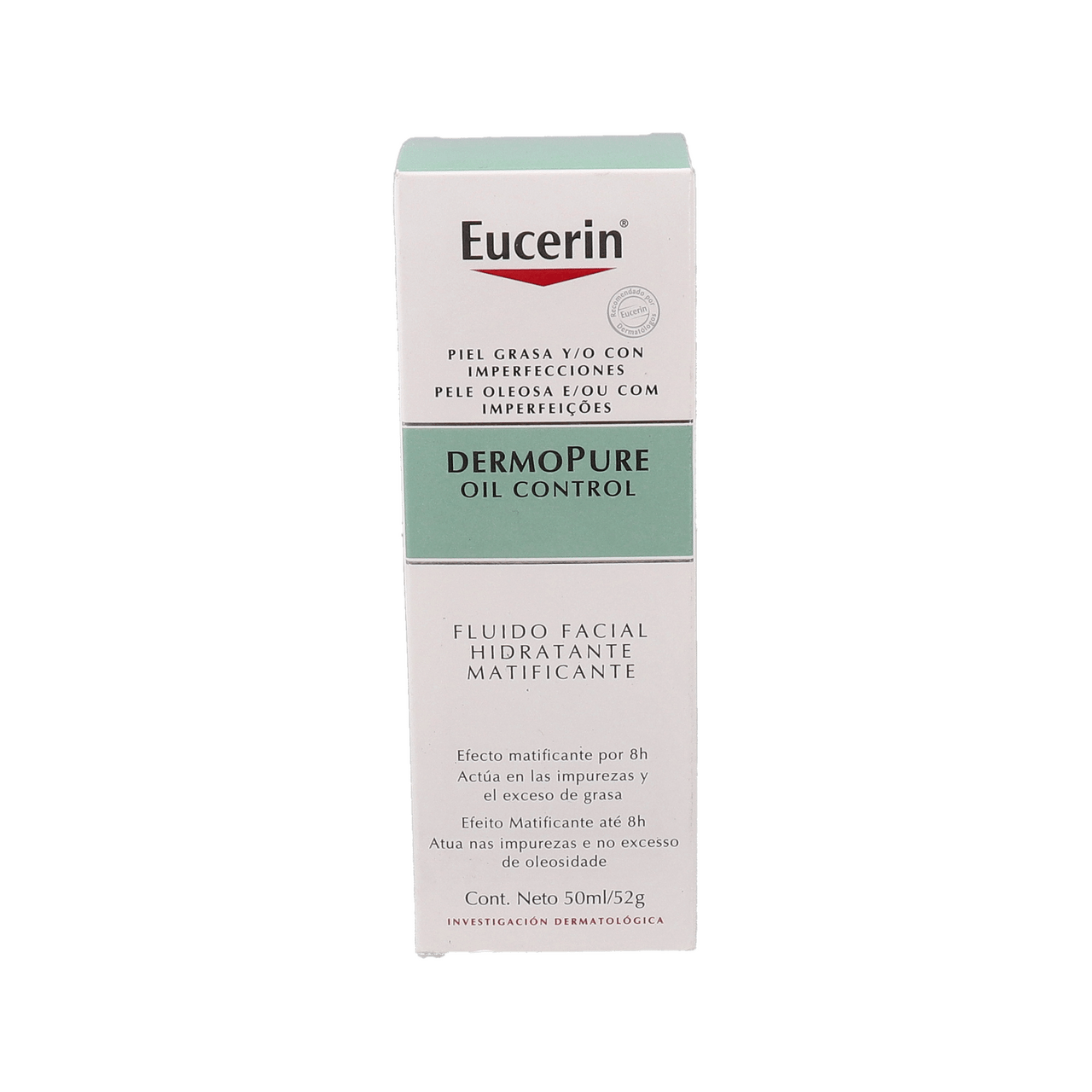 EUCERIN DERMOPURE OIL CONTROL FLUIDO FACIAL HIDRATANTE MATIFICANTE 1 ENVASE 50 ML