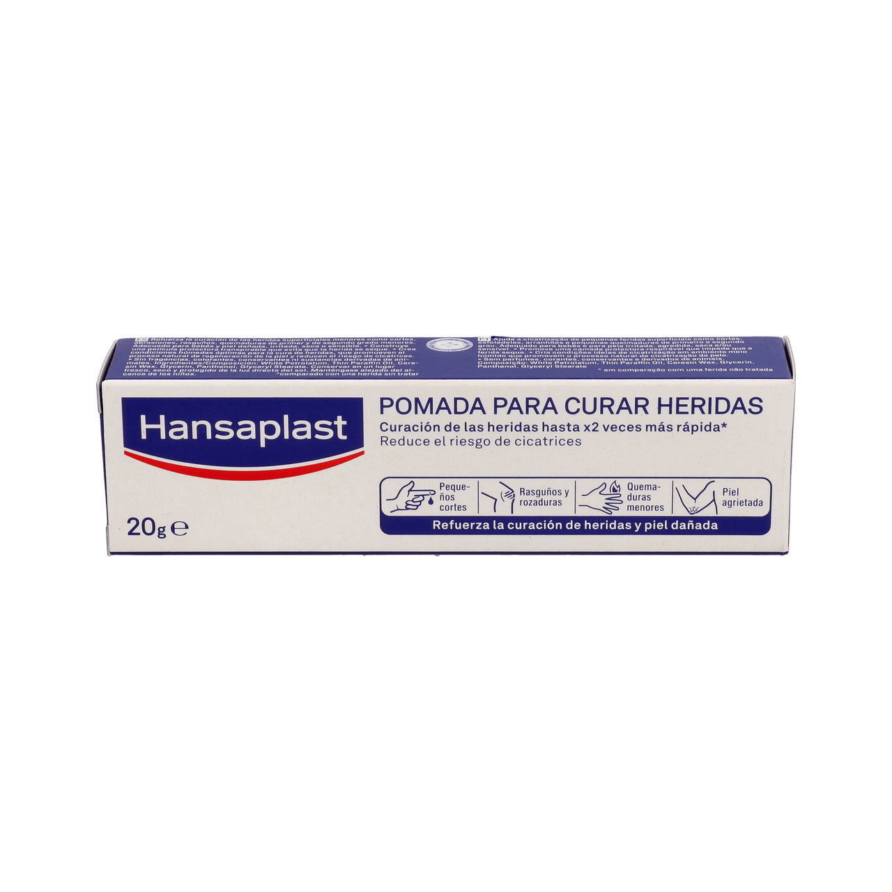 HANSAPLAST POMADA PARA CURAR HERIDAS 1 TUBO 20 G