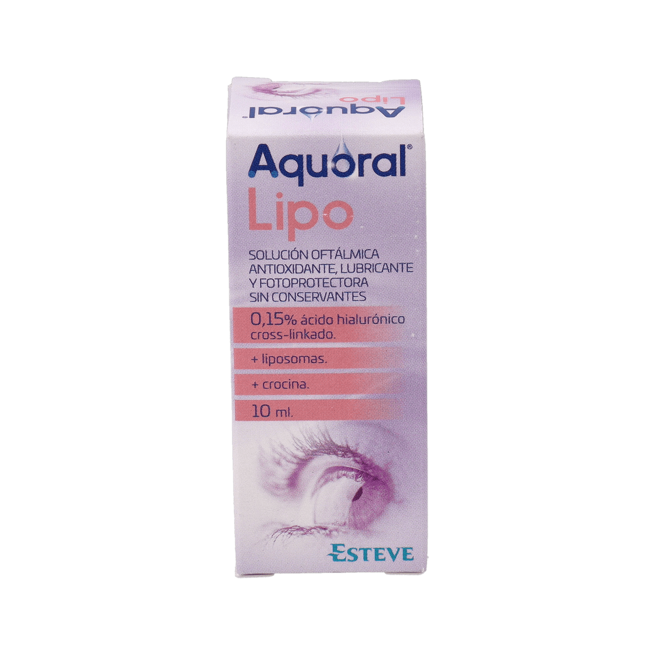 AQUORAL LIPO SOLUCION OFTALMICA LUBRICANTE ANTIOXIDANTE ESTERIL 1 FRASCO 10 ML