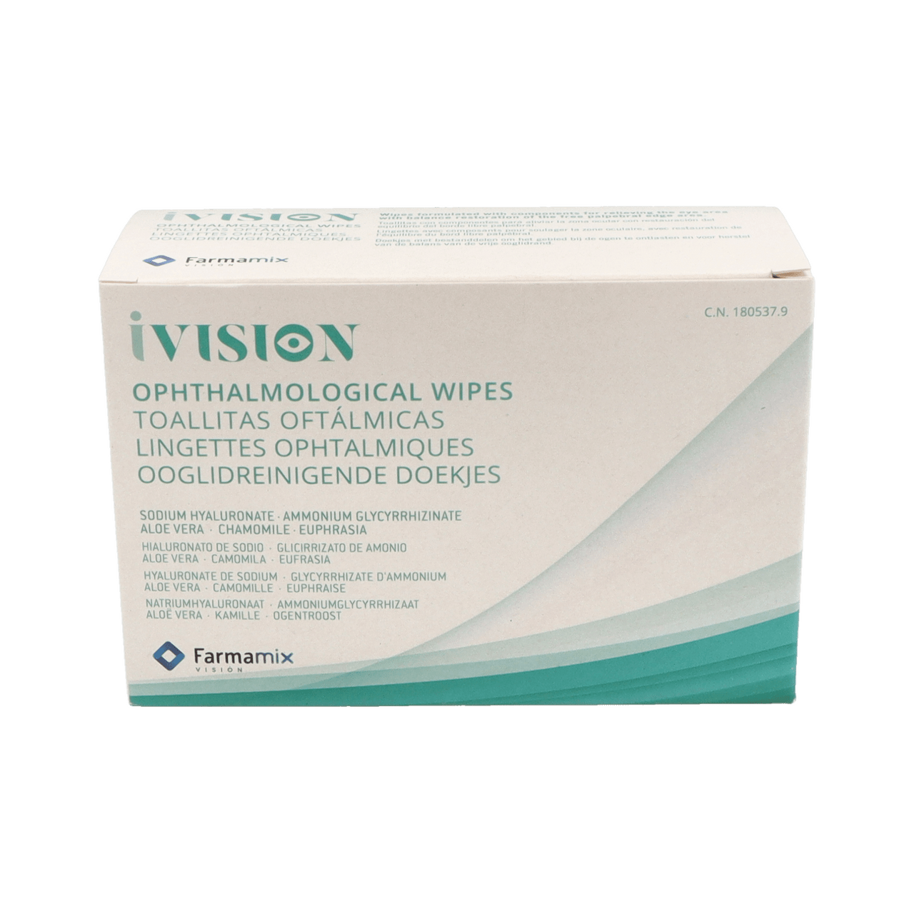 IVISION TOALLITAS OFTALMICAS ACTIVAS 20 UNIDADES