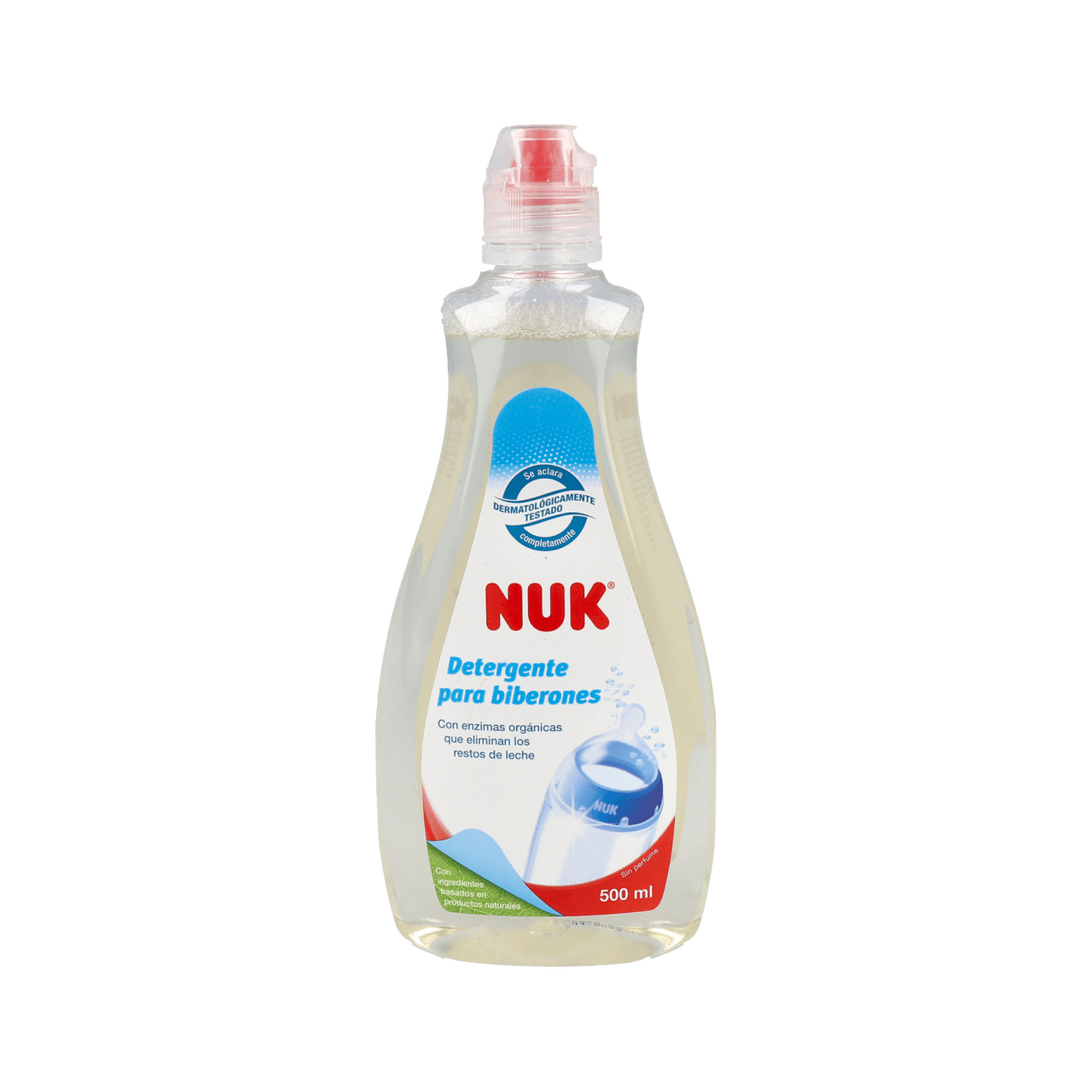 DETERGENTE TETINAS Y BIBERONES NUK 1 ENVASE 500 ML