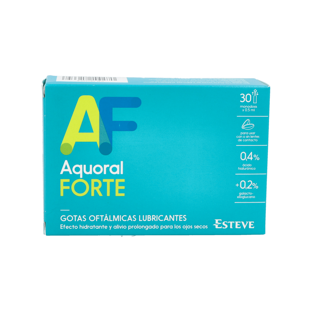 AQUORAL FORTE GOTAS OFTALMICAS LUBRICANTES ESTERILES 30 MONODOSIS 0,5 ML