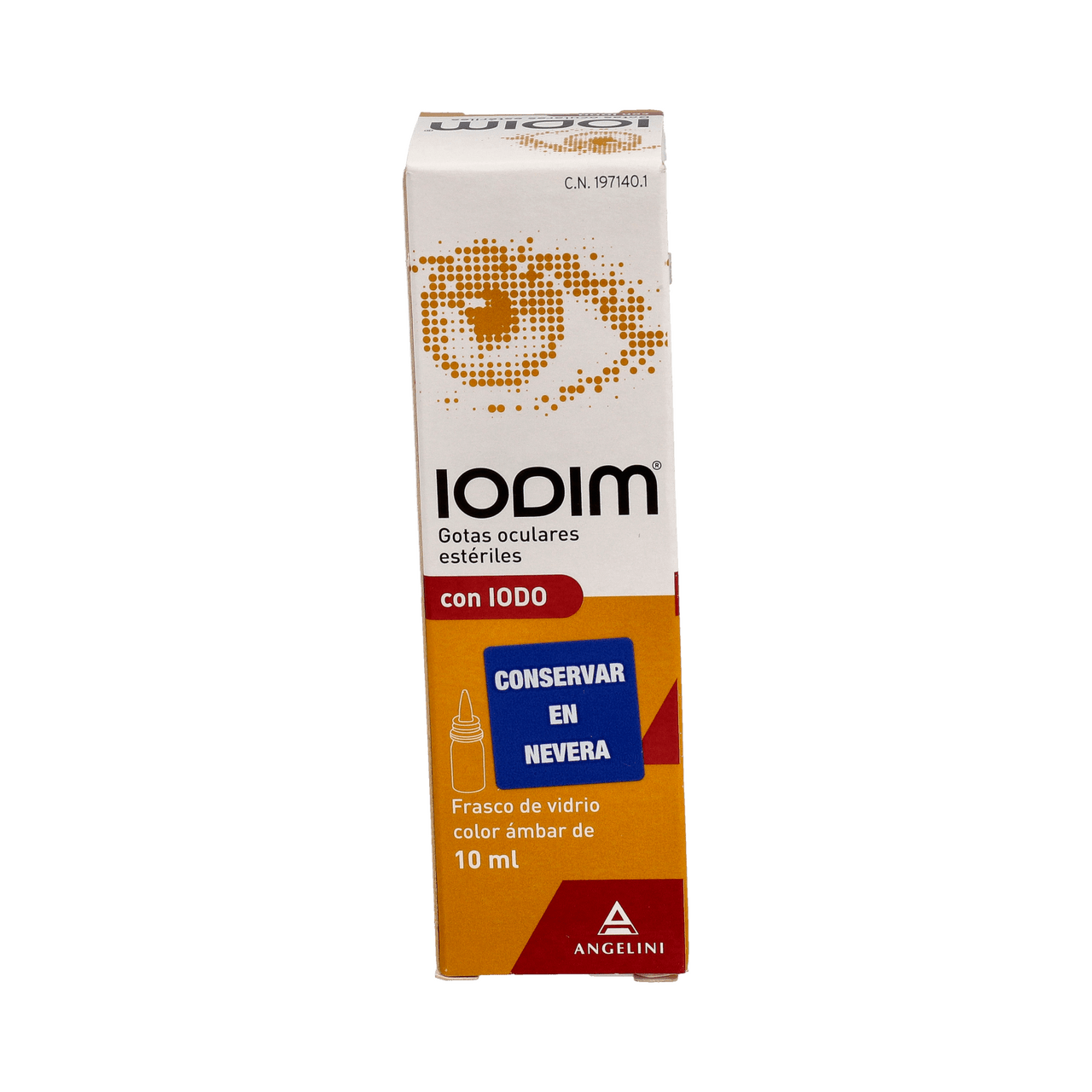 IODIM GOTAS OCULARES ESTERILES 1 FRASCO 10 ML