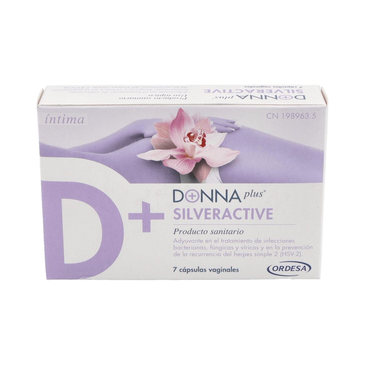 DONNA PLUS SILVERACTIVE 7 CAPSULAS VAGINALES