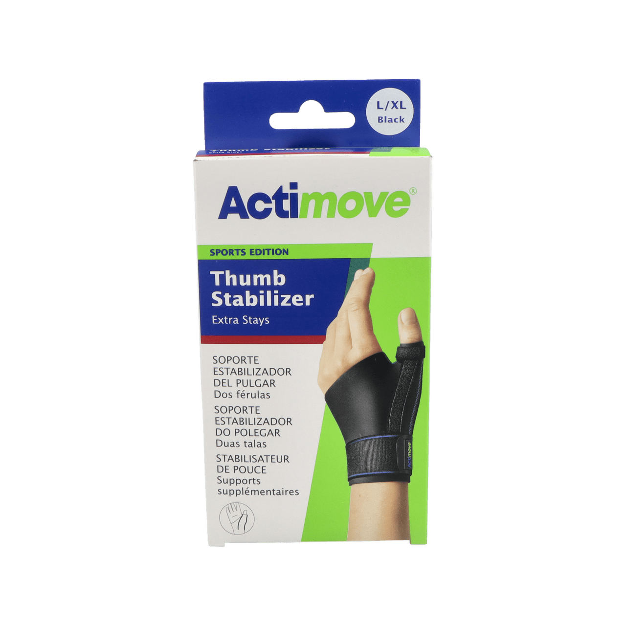 ESTABILIZADOR DEL PULGAR ACTIMOVE SPORT EDITION 2 FERULAS ANATOMICAS TALLA L/XL