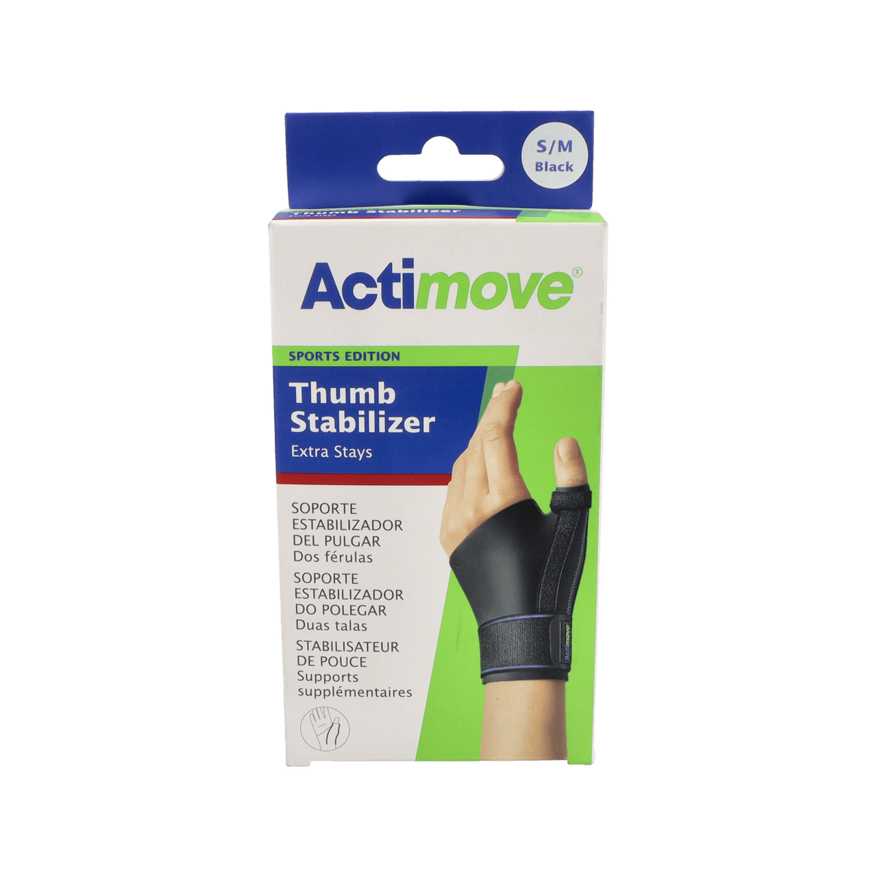 ESTABILIZADOR DEL PULGAR ACTIMOVE SPORT EDITION 2 FERULAS ANATOMICAS TALLA S/M