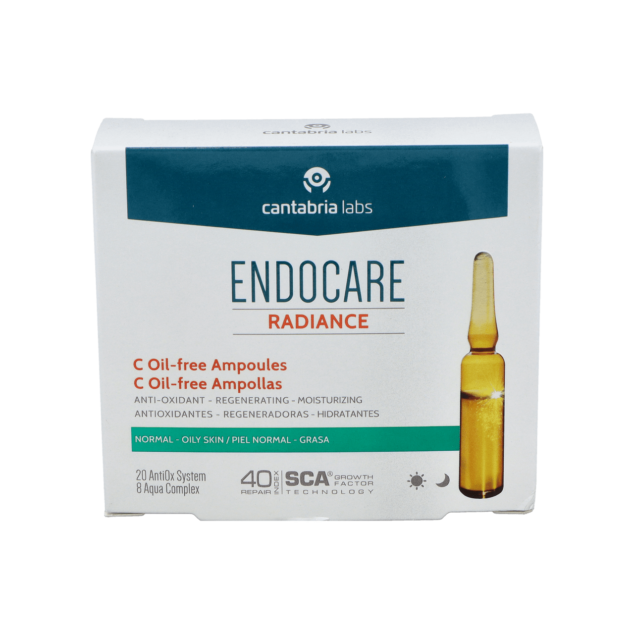 ENDOCARE RADIANCE C OIL-FREE 10 AMPOLLAS 2 ML