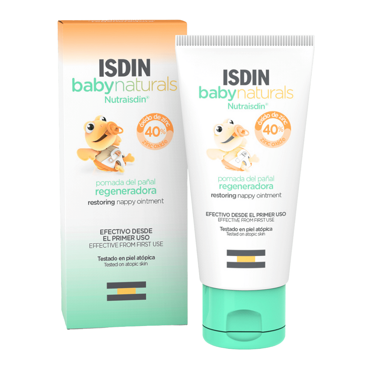 ISDIN BABY NATURALS NUTRAISDIN POMADA DEL PAÑAL REGENERADORA 1 ENVASE 50 ML