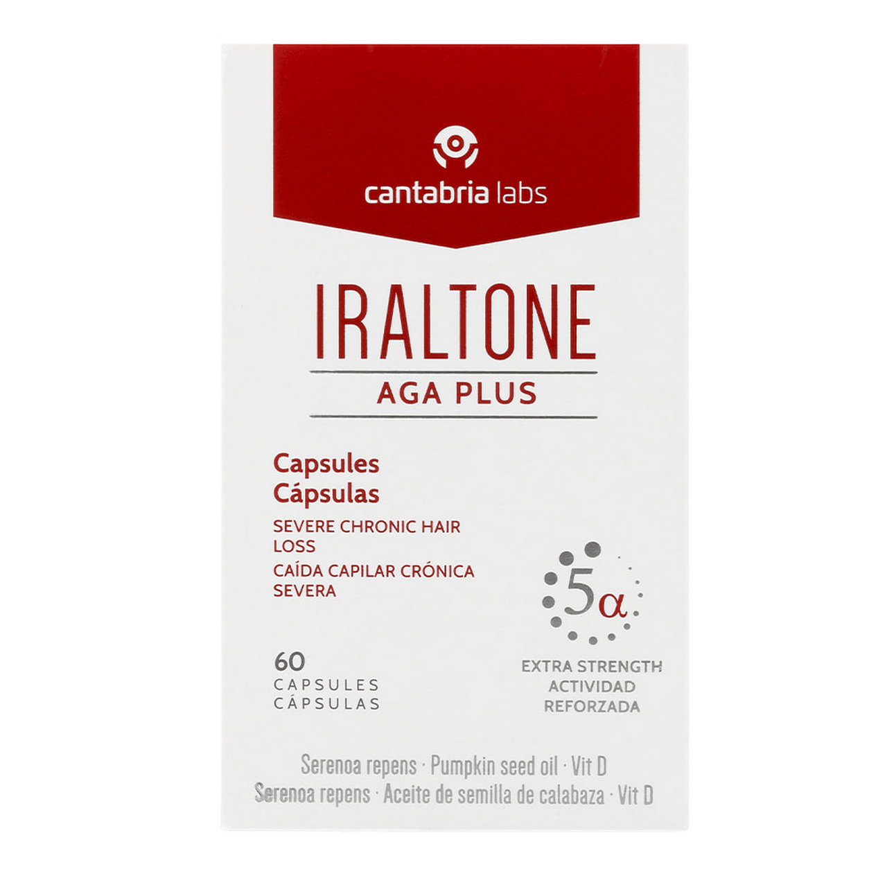 IRALTONE AGA PLUS 60 CAPSULAS