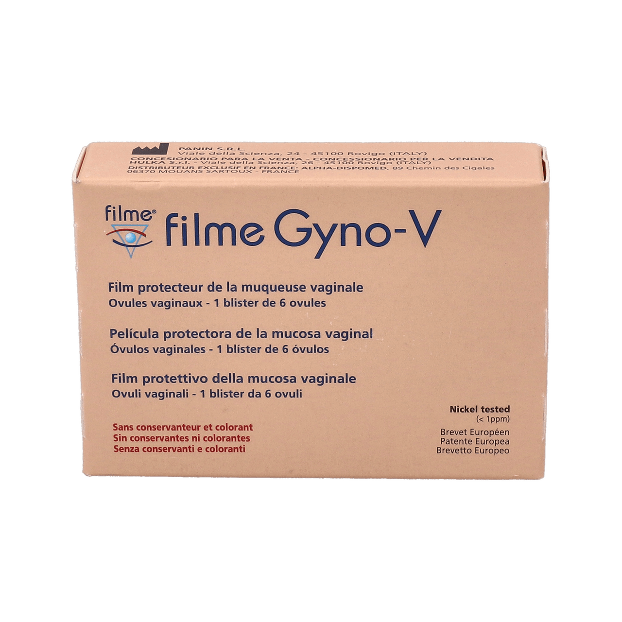 FILME GYNO-V 6 OVULOS