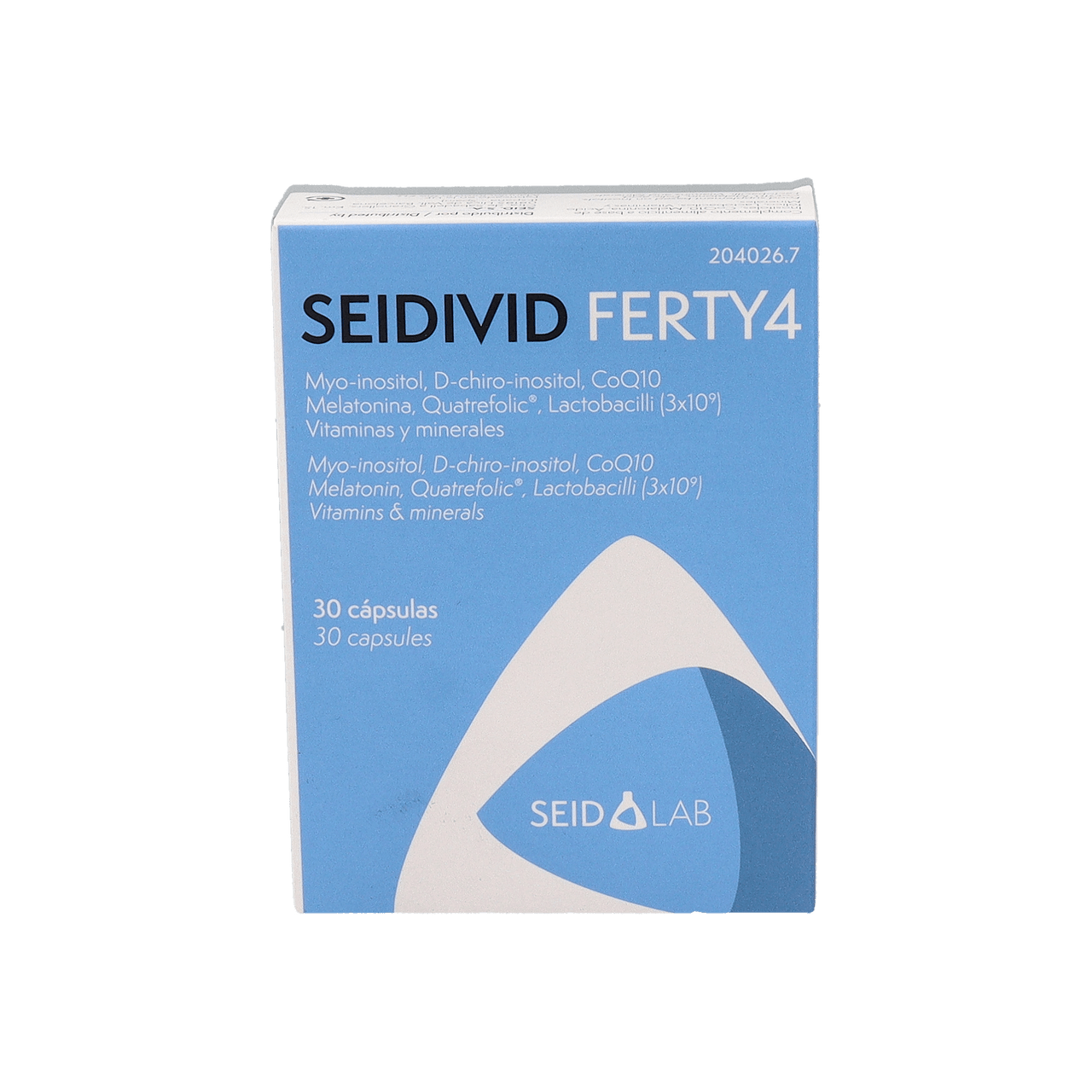 SEIDIVID FERTY4 30 CAPSULAS