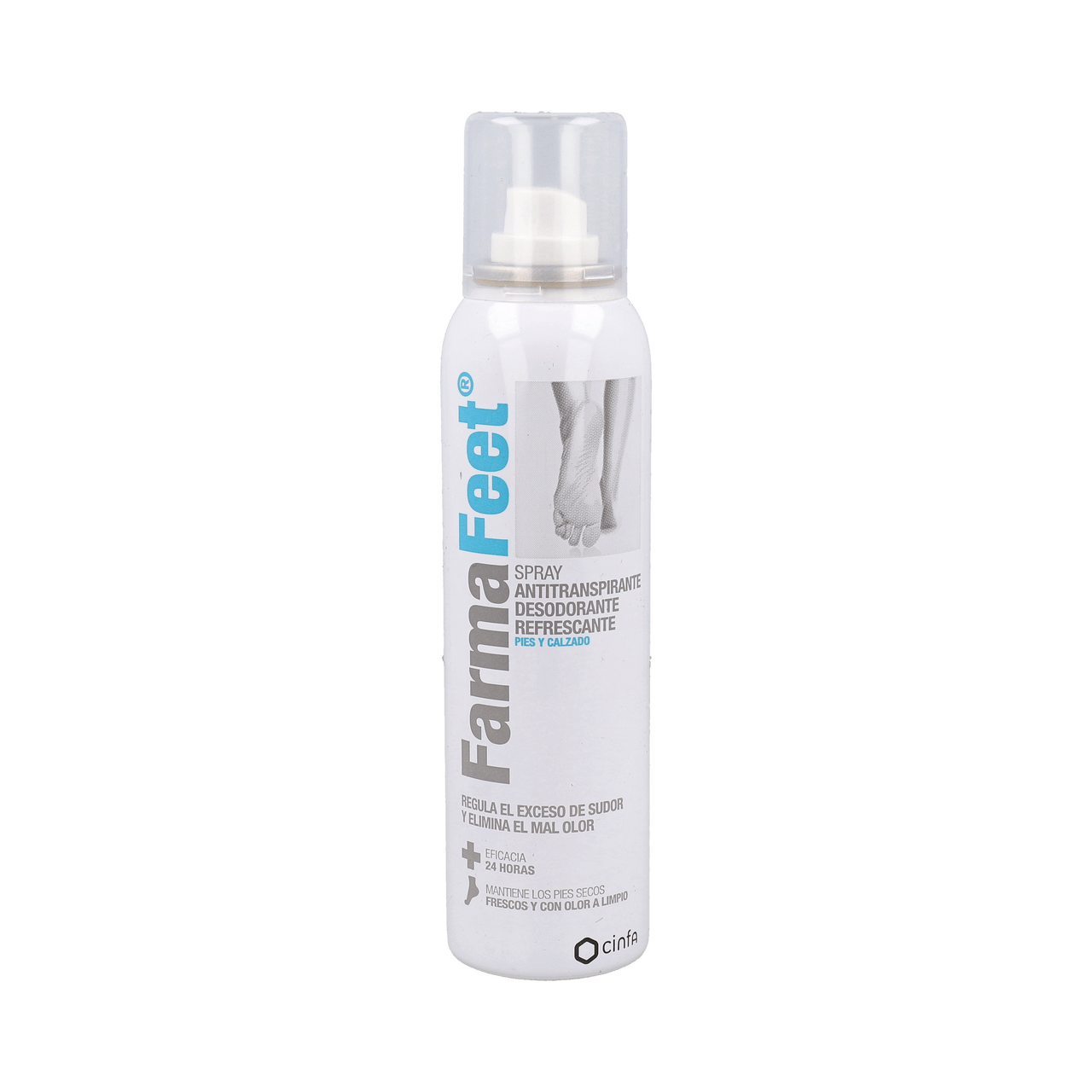 FARMAFEET SPRAY ANTITRANSPIRANTE DESODORANTE PIES 1 ENVASE 150 ML